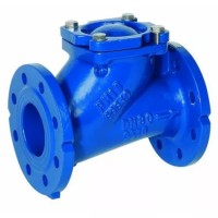 VALVULA RETENCION A BOLA 4" PARA AGUAS NEGRAS - BRIDADA